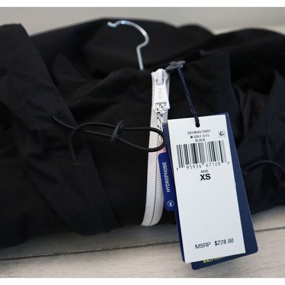 Polo Golf Ralph Lauren Women Sz XS Black 1/2 Zip Hooded Windbreaker Jacket - Picture 4 of 14